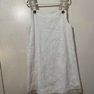 Elegant White Lace Kids Formal Dress